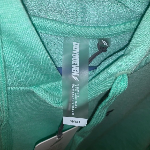NWT Do you even freedom cropped hoodie mint green - Picture 2 of 3